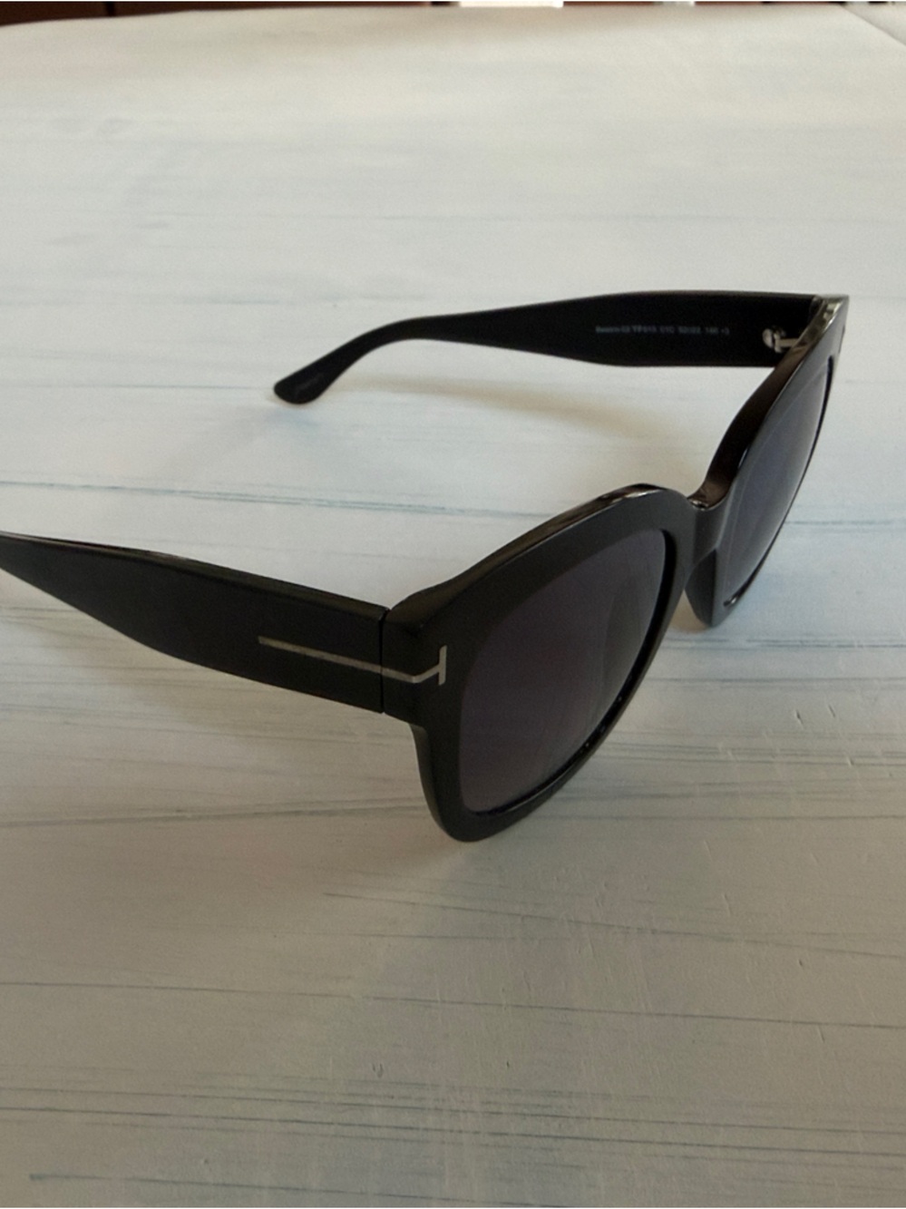 Tom Ford Black Oversized Cat-Eye Sunglasses